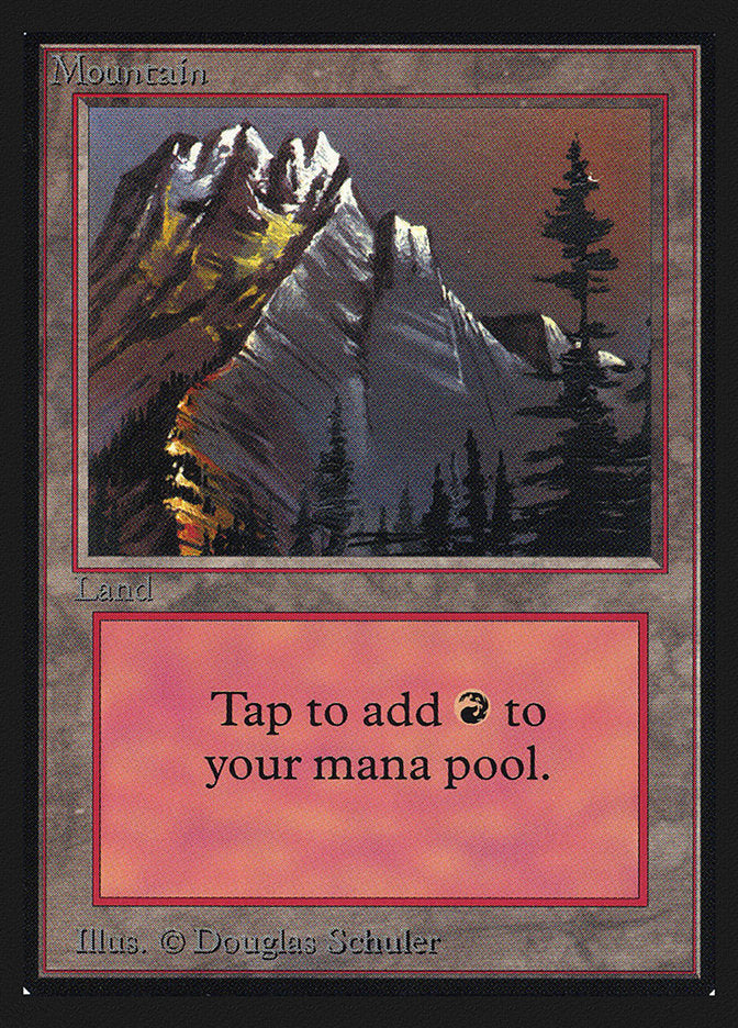 Mountain (Snow Top / Highest Point on Left) [Collectors' Edition] | Boutique FDB TCG
