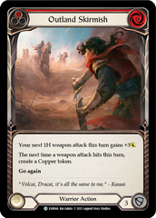 Outland Skirmish (Red) [EVR066] (Everfest)  1st Edition Normal | Boutique FDB TCG