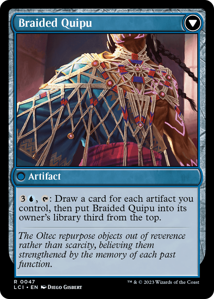 Braided Net // Braided Quipu [The Lost Caverns of Ixalan] | Boutique FDB TCG