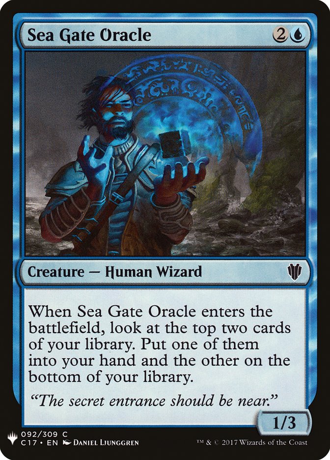 Sea Gate Oracle [Mystery Booster] | Boutique FDB TCG