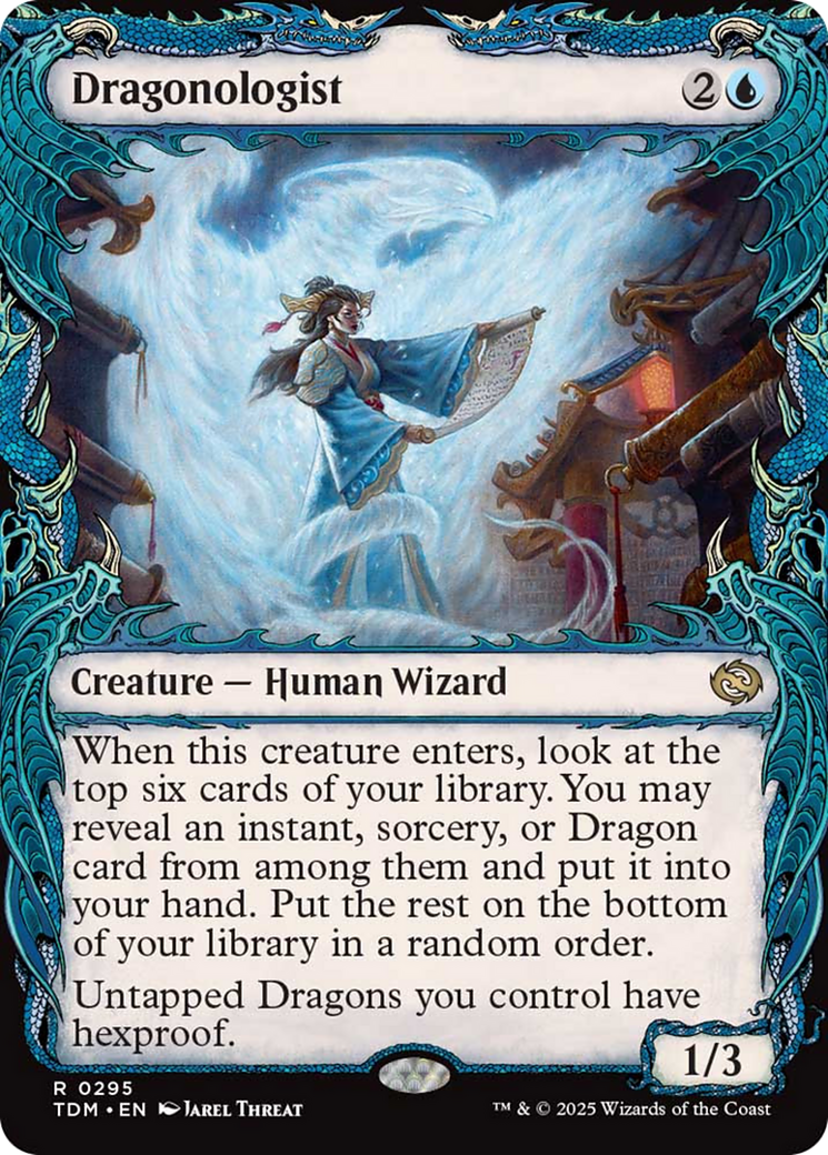 Dragonologist (Showcase) [Tarkir: Dragonstorm] | Boutique FDB TCG