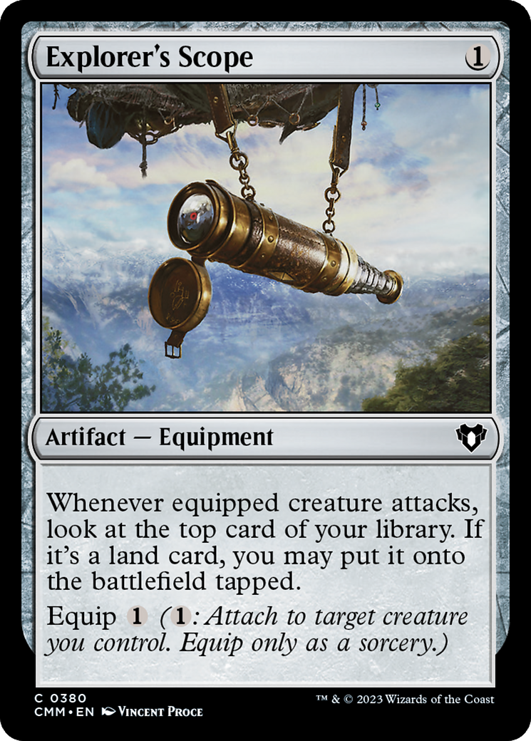 Explorer's Scope [Commander Masters] | Boutique FDB TCG