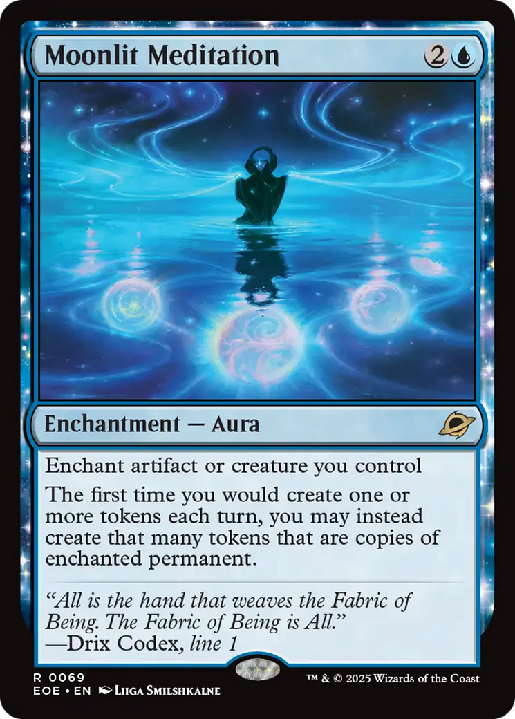 Moonlit Meditation [Edge of Eternities] | Boutique FDB TCG