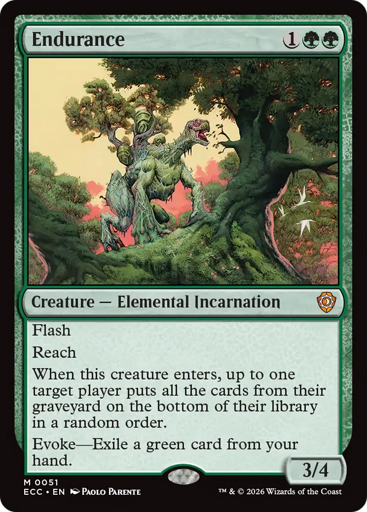 Endurance [Lorwyn Eclipsed Commander] | Boutique FDB TCG
