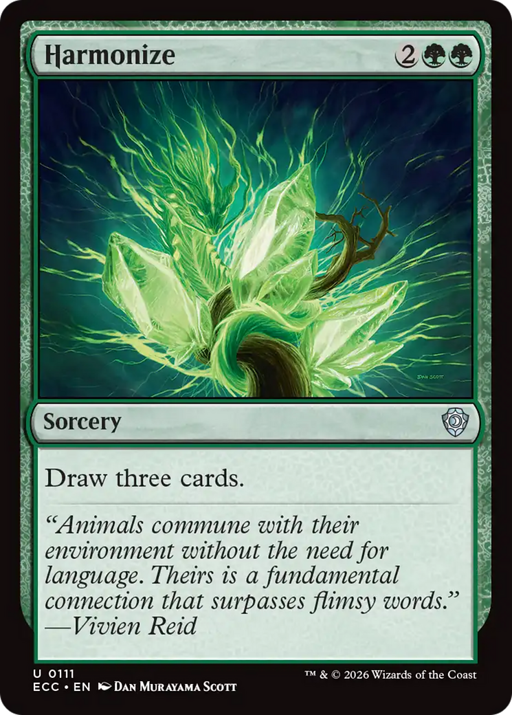Harmonize [Lorwyn Eclipsed Commander] | Boutique FDB TCG