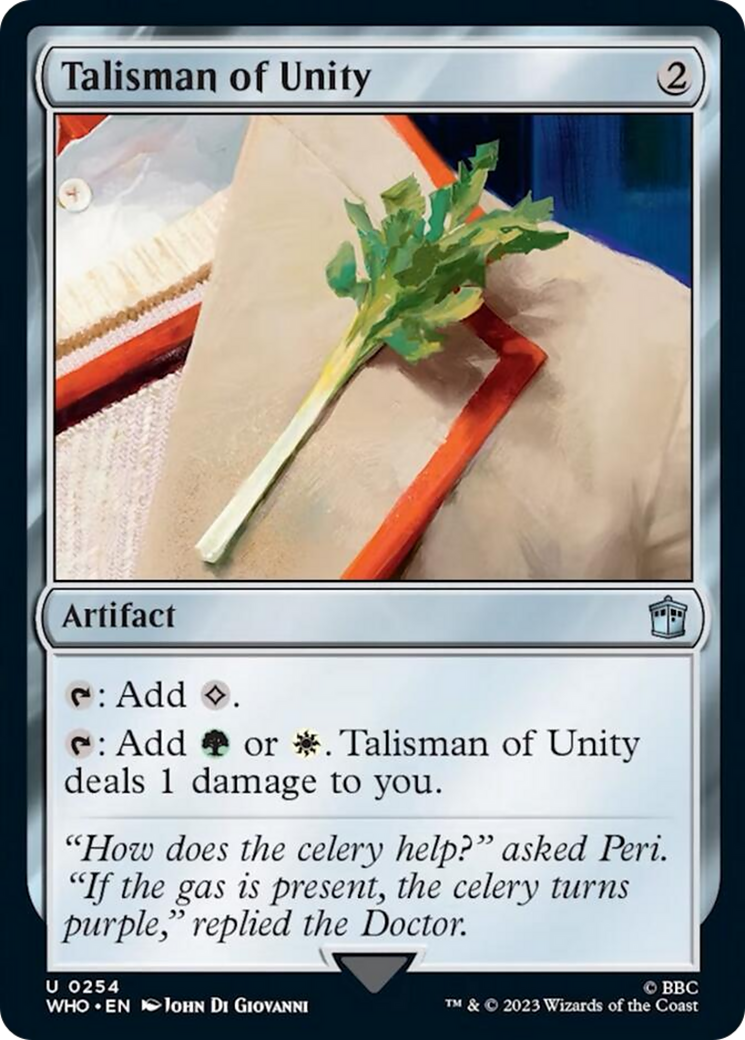 Talisman of Unity [Doctor Who] | Boutique FDB TCG