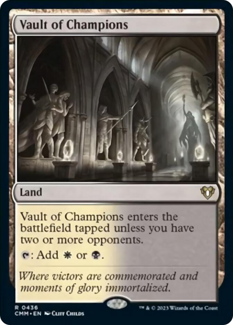 Vault of Champions [Commander Masters] | Boutique FDB TCG