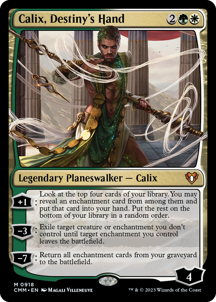 Calix, Destiny's Hand [Commander Masters] | Boutique FDB TCG