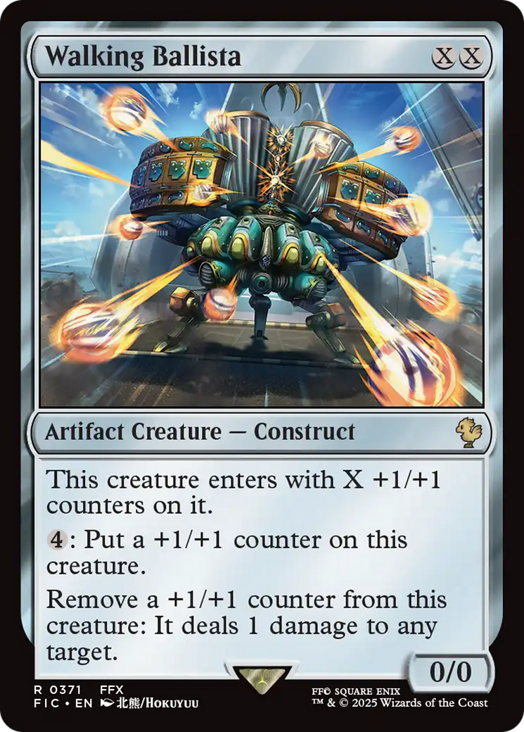 Walking Ballista [FINAL FANTASY Commander] | Boutique FDB TCG