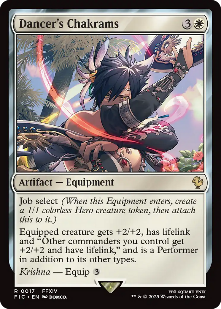 Dancer's Chakrams [FINAL FANTASY Commander] | Boutique FDB TCG