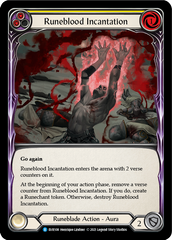 Runeblood Incantation (Yellow) [EVR108] (Everfest)  1st Edition Rainbow Foil | Boutique FDB TCG