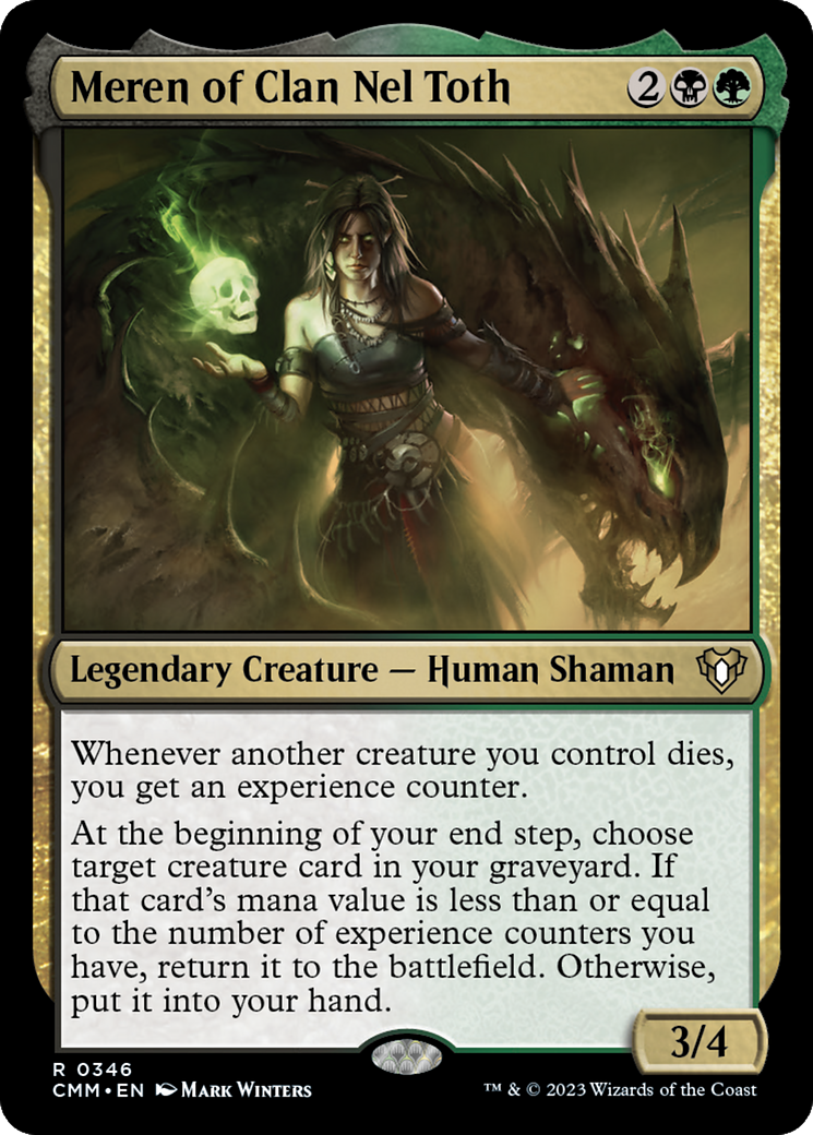 Meren of Clan Nel Toth [Commander Masters] | Boutique FDB TCG