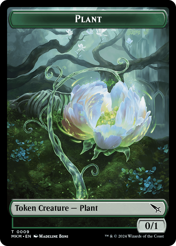 Thopter (0020) // Plant Double-Sided Token [Murders at Karlov Manor Tokens] | Boutique FDB TCG