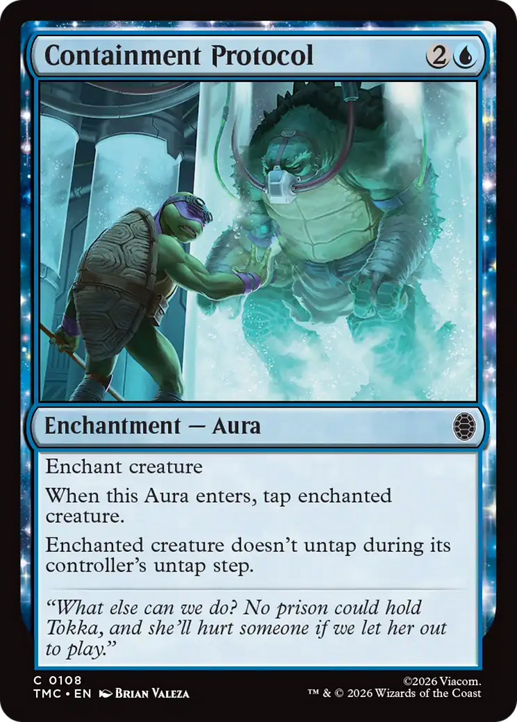 Containment Protocol [Teenage Mutant Ninja Turtles Commander] | Boutique FDB TCG