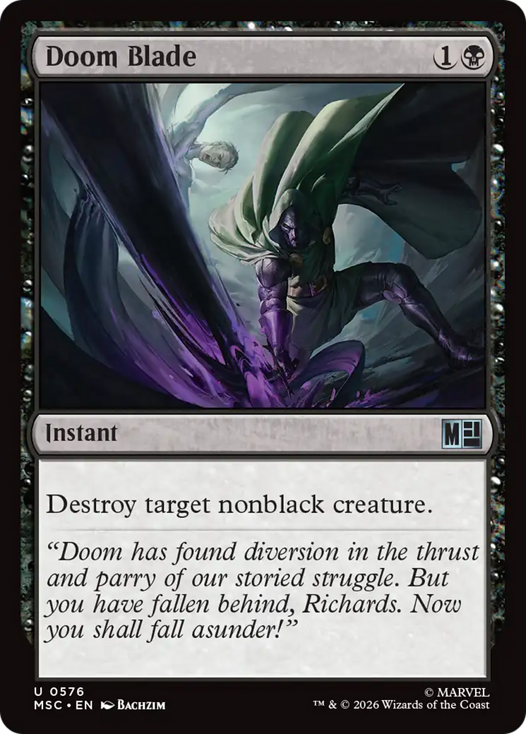 Doom Blade [Marvel Super Heroes Commander] | Boutique FDB TCG
