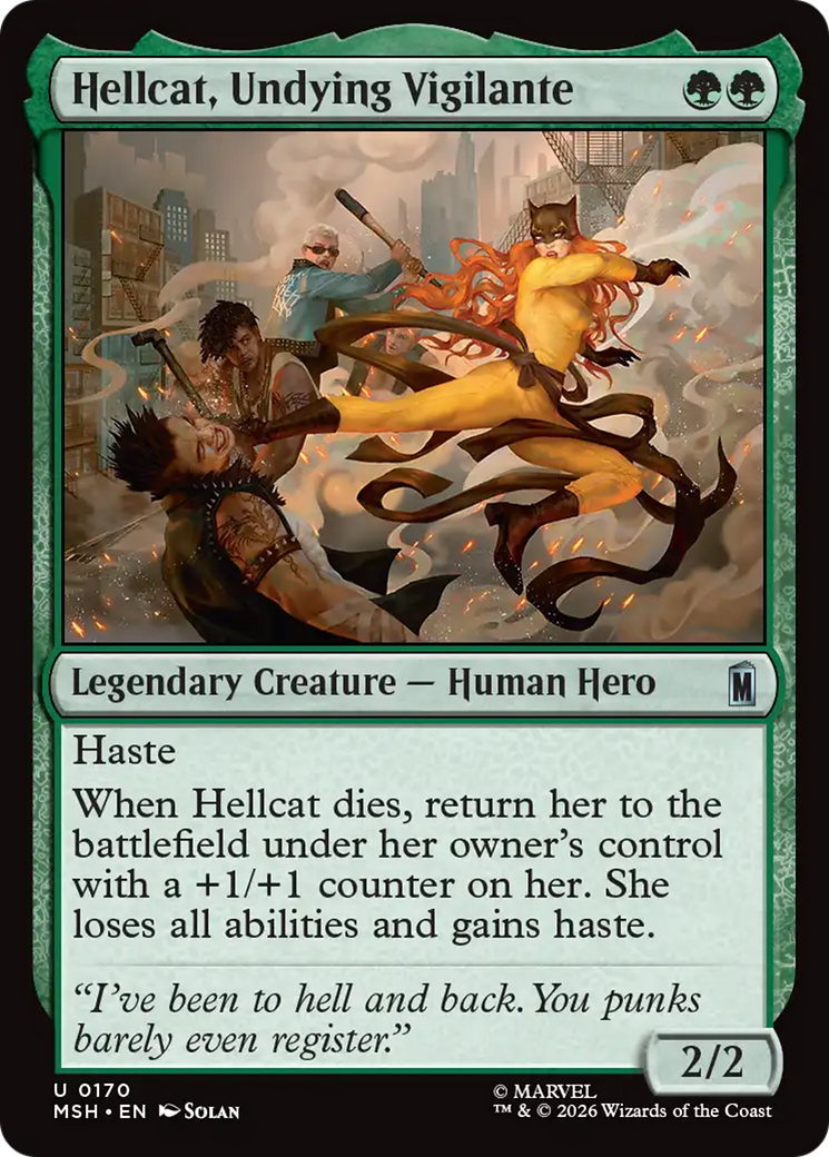Hellcat, Undying Vigilante [Marvel Super Heroes] | Boutique FDB TCG