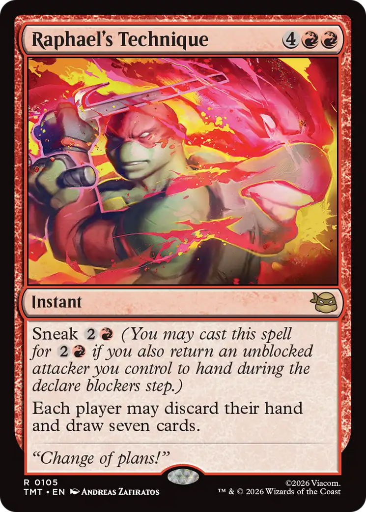 Raphael's Technique [Teenage Mutant Ninja Turtles] | Boutique FDB TCG