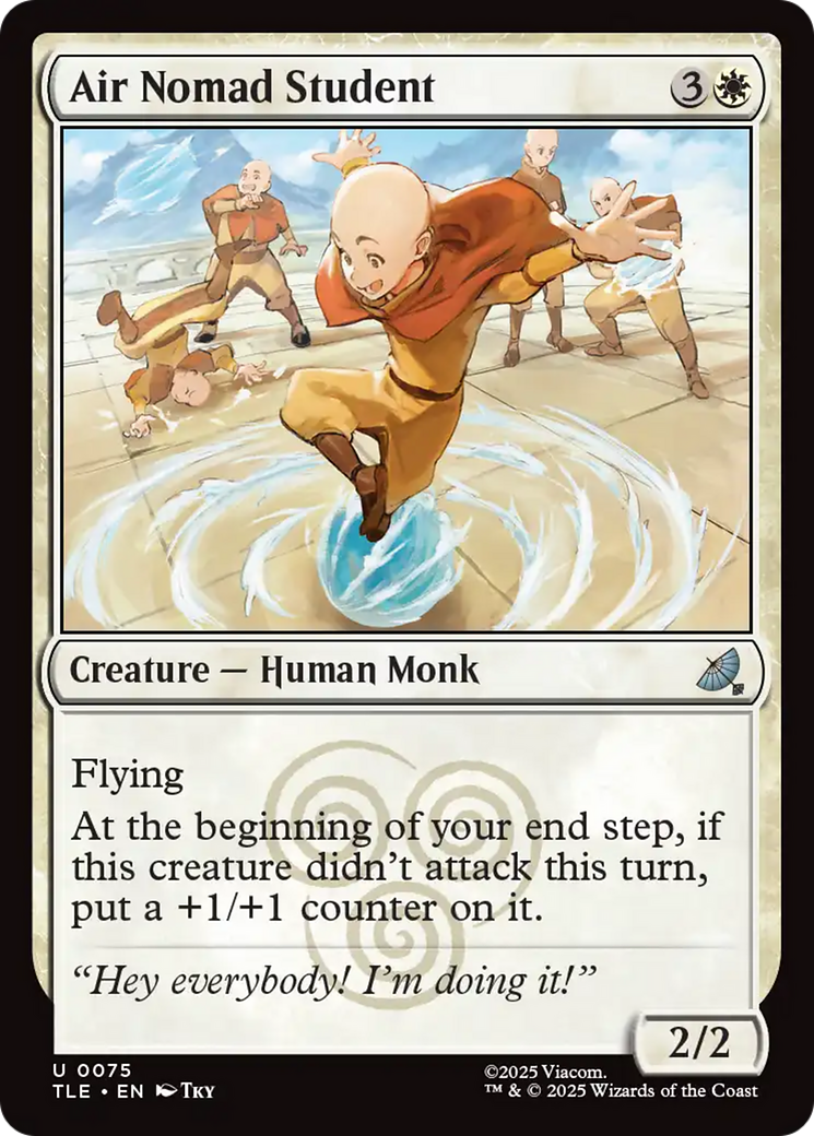 Air Nomad Student [Avatar: The Last Airbender: Eternal-Legal] | Boutique FDB TCG