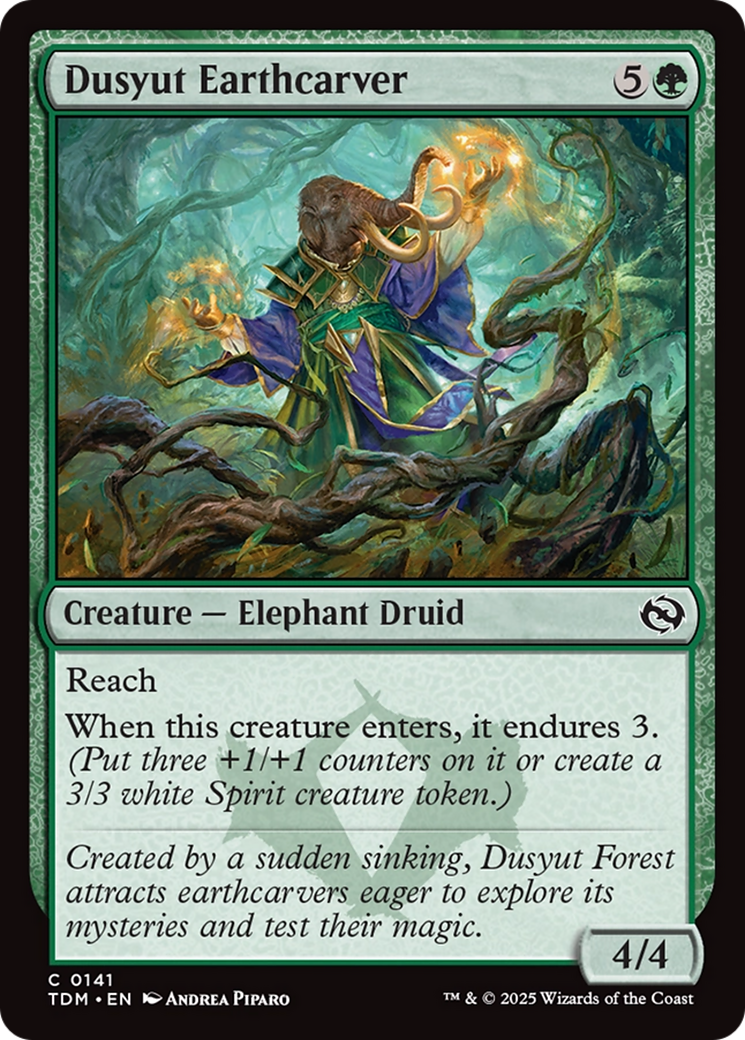 Dusyut Earthcarver [Tarkir: Dragonstorm] | Boutique FDB TCG