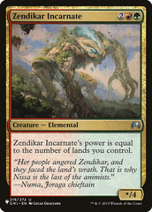 Zendikar Incarnate [The List] | Boutique FDB TCG