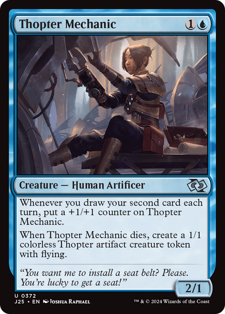 Thopter Mechanic [Foundations Jumpstart] | Boutique FDB TCG