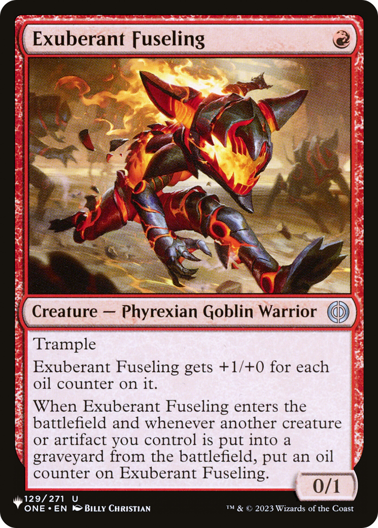 Exuberant Fuseling [The List Reprints] | Boutique FDB TCG