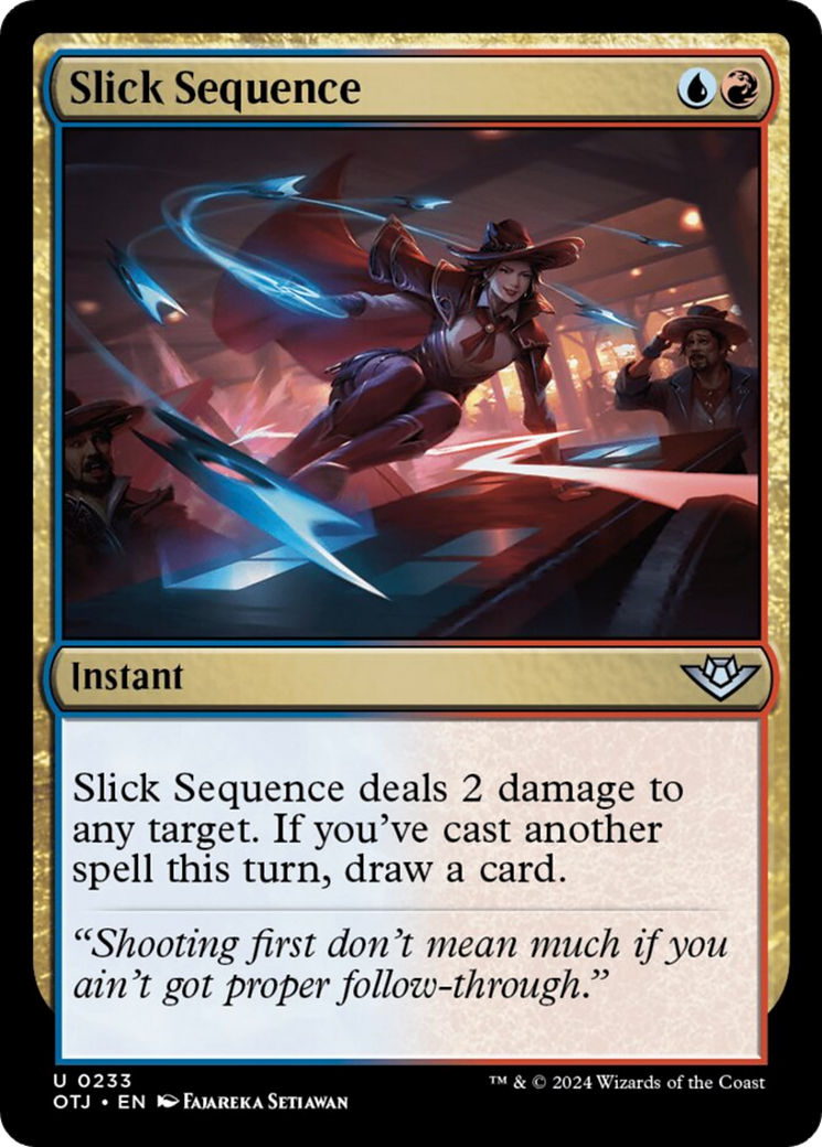 Slick Sequence [Outlaws of Thunder Junction] | Boutique FDB TCG