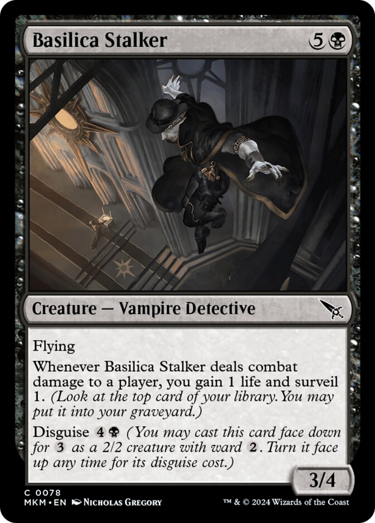 Basilica Stalker [Murders at Karlov Manor] | Boutique FDB TCG