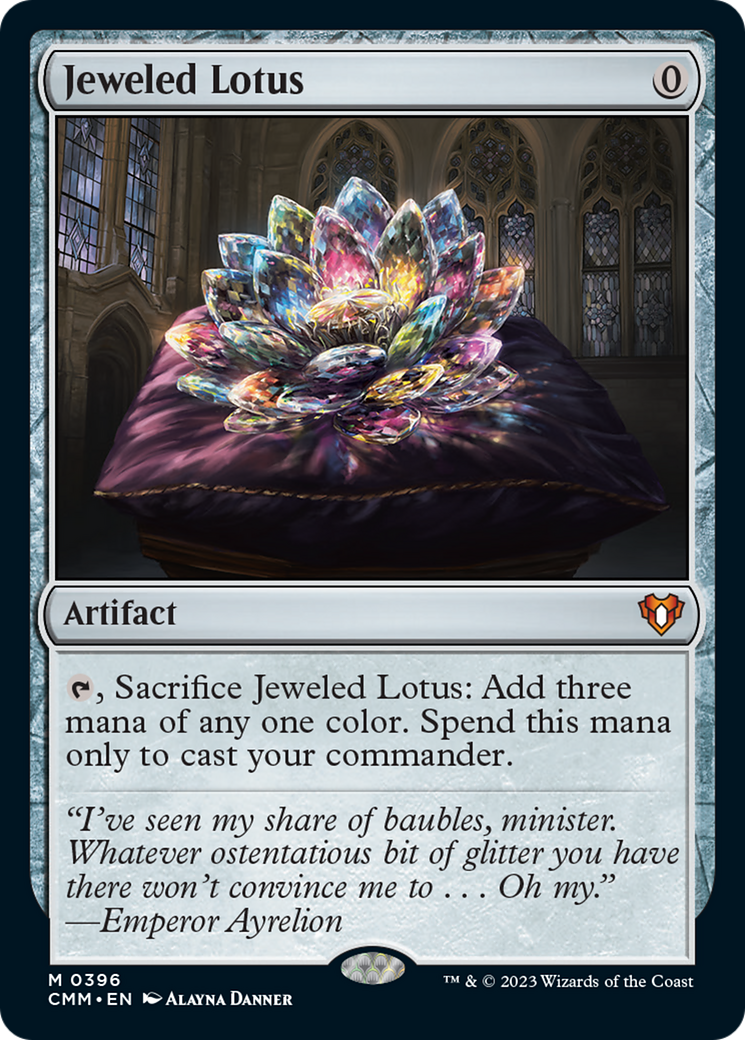 Jeweled Lotus [Commander Masters] | Boutique FDB TCG