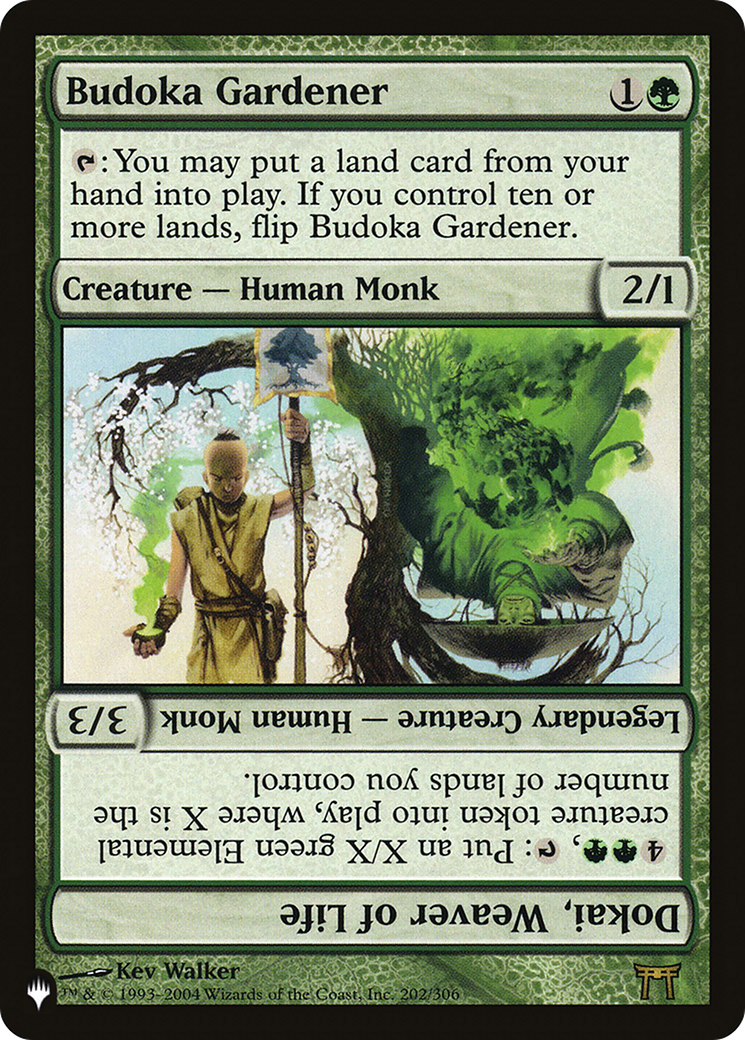 Budoka Gardener // Dokai, Weaver of Life [The List] | Boutique FDB TCG
