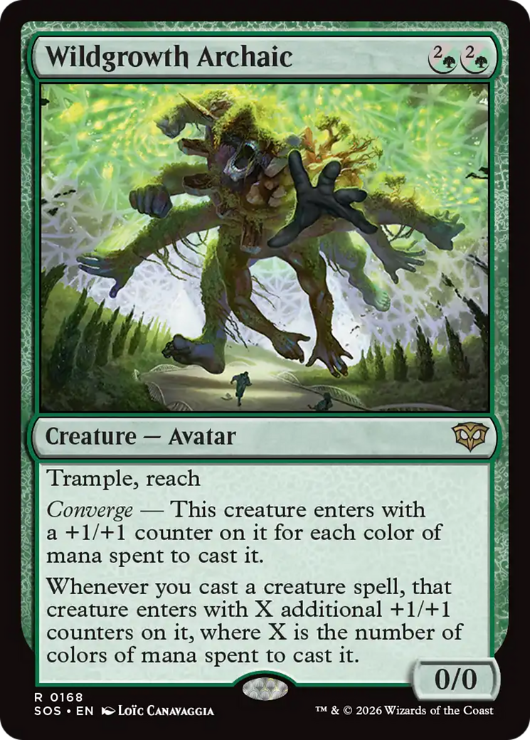 Wildgrowth Archaic [Secrets of Strixhaven] | Boutique FDB TCG