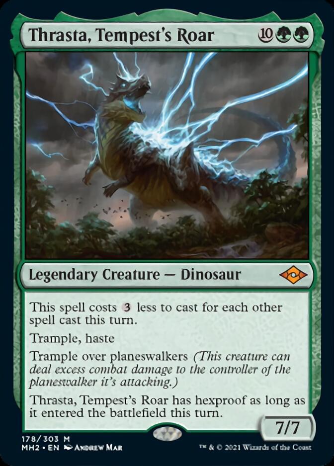 Thrasta, Tempest's Roar [Modern Horizons 2] | Boutique FDB TCG