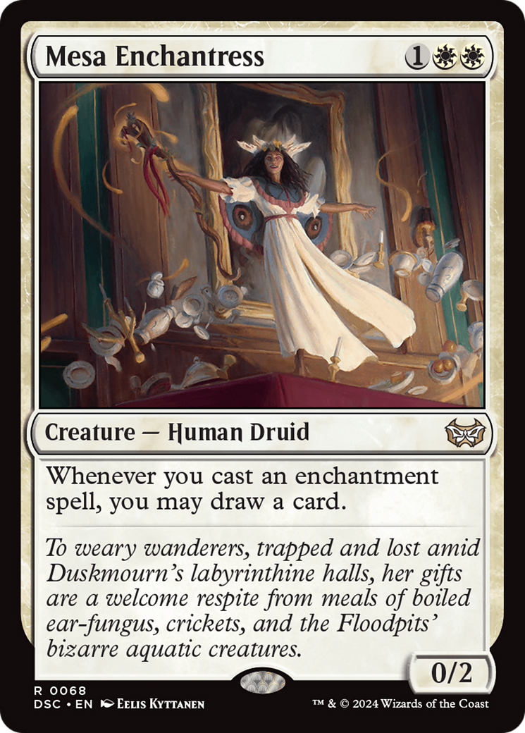 Mesa Enchantress [Duskmourn: House of Horror Commander] | Boutique FDB TCG