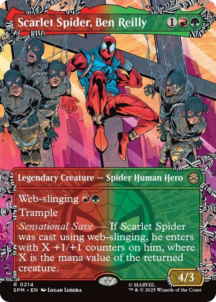 Scarlet Spider, Ben Reilly (Borderless) [Marvel's Spider-Man] | Boutique FDB TCG