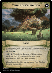 Ojer Kaslem, Deepest Growth // Temple of Cultivation [The Lost Caverns of Ixalan Prerelease Cards] | Boutique FDB TCG