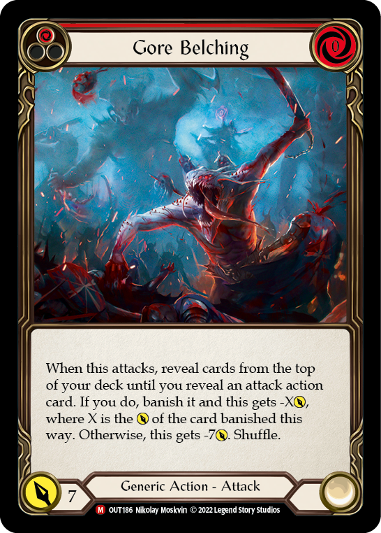 Gore Belching [OUT186] (Outsiders) | Boutique FDB TCG
