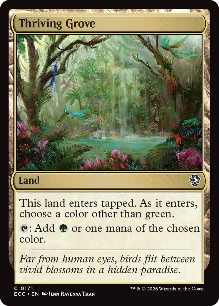 Thriving Grove [Lorwyn Eclipsed Commander] | Boutique FDB TCG