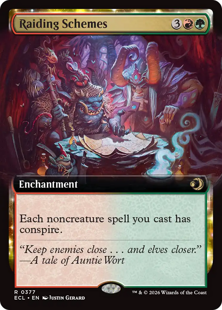 Raiding Schemes (Extended Art) [Lorwyn Eclipsed] | Boutique FDB TCG