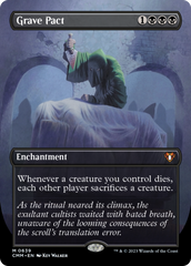 Grave Pact (Borderless Alternate Art) [Commander Masters] | Boutique FDB TCG