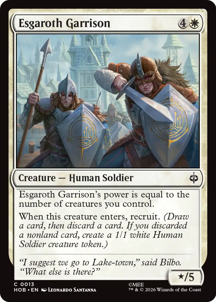 Esgaroth Garrison [The Hobbit] | Boutique FDB TCG