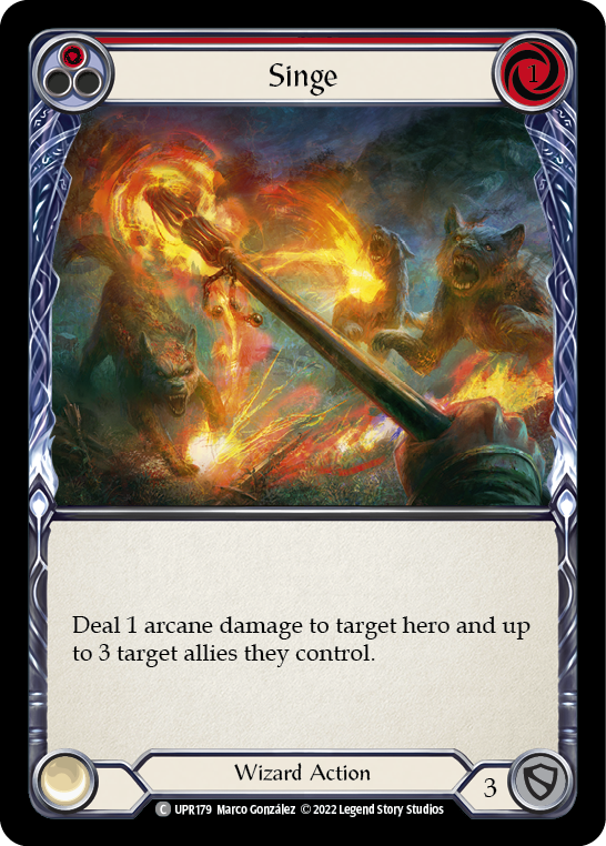 Singe (Red) [UPR179] (Uprising) | Boutique FDB TCG