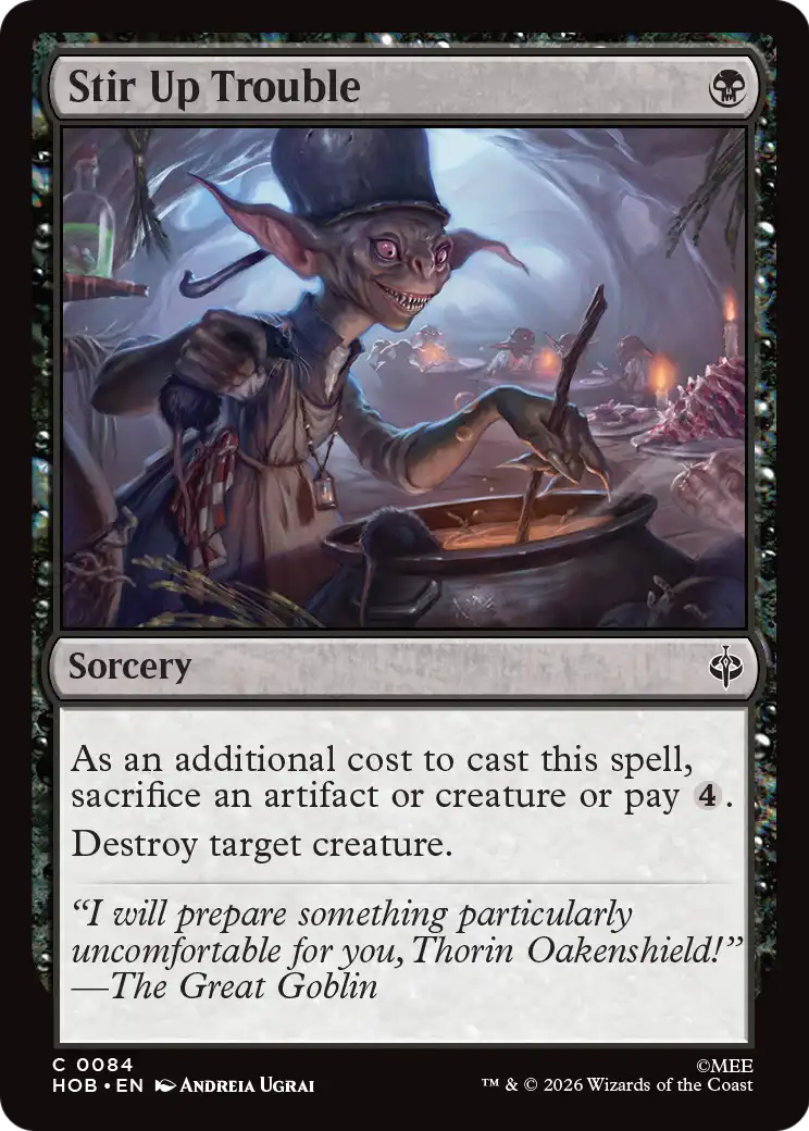 Stir Up Trouble [The Hobbit] | Boutique FDB TCG