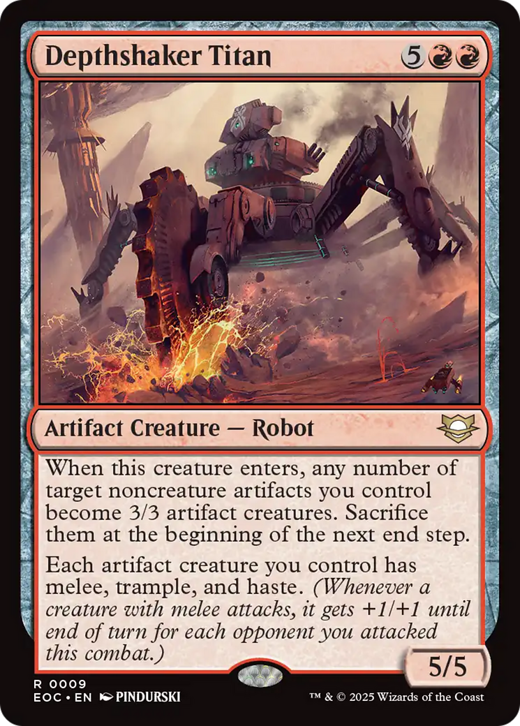 Depthshaker Titan [Edge of Eternities Commander] | Boutique FDB TCG