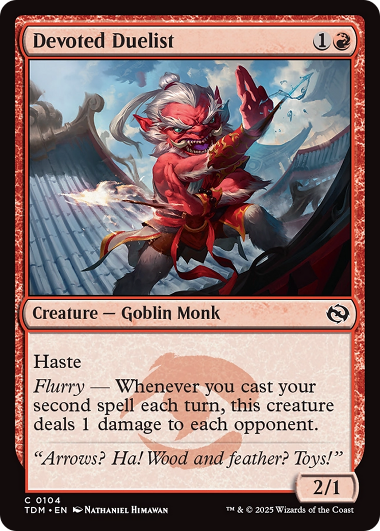 Devoted Duelist [Tarkir: Dragonstorm] | Boutique FDB TCG