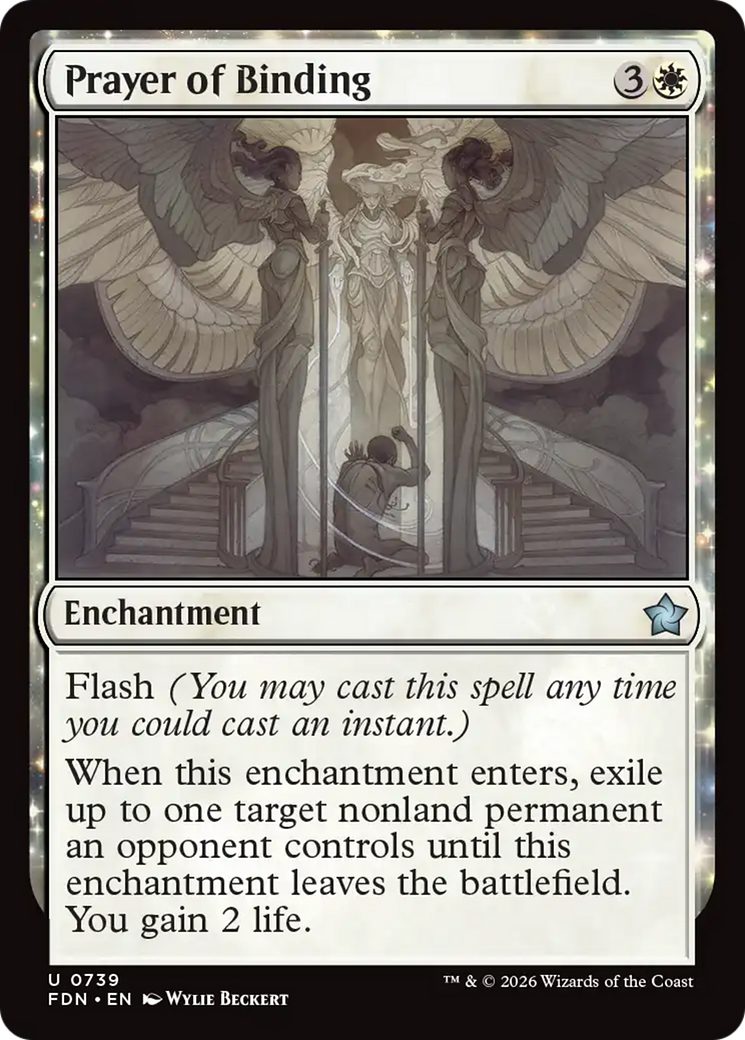 Prayer of Binding (0739) [Foundations] | Boutique FDB TCG