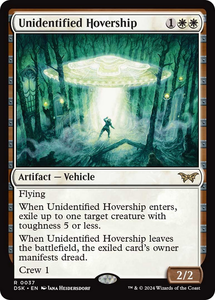 Unidentified Hovership [Duskmourn: House of Horror] | Boutique FDB TCG