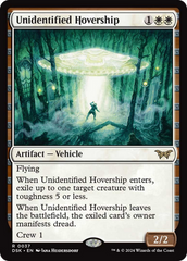 Unidentified Hovership [Duskmourn: House of Horror] | Boutique FDB TCG