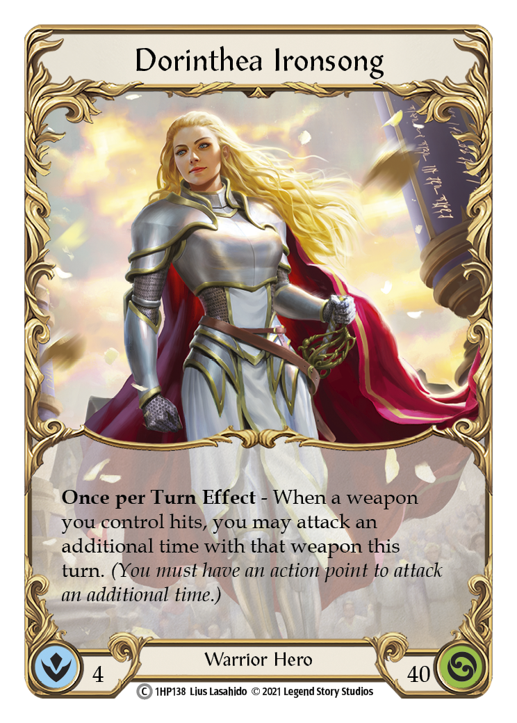 Dorinthea Ironsong [1HP138] (History Pack 1) | Boutique FDB TCG