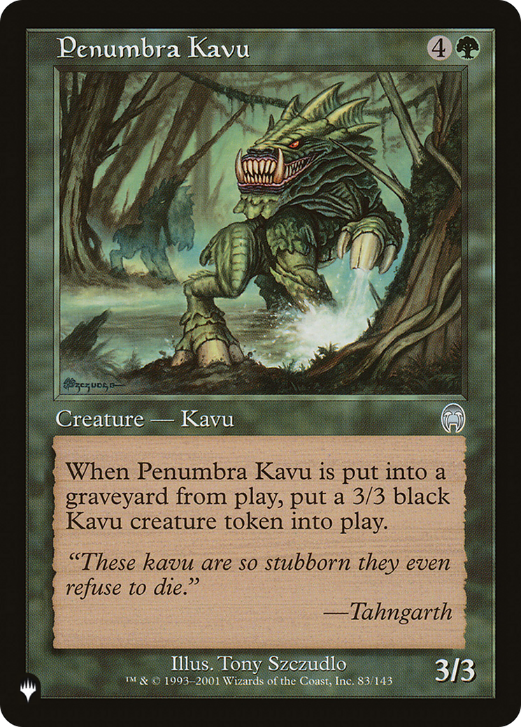 Penumbra Kavu [The List] | Boutique FDB TCG