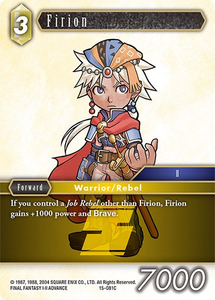 Firion [Crystal Dominion] | Boutique FDB TCG